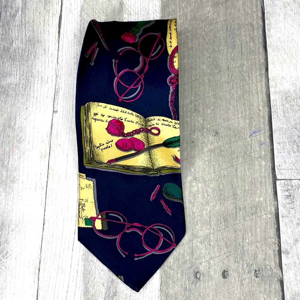 Librarian Tie 100% Silk